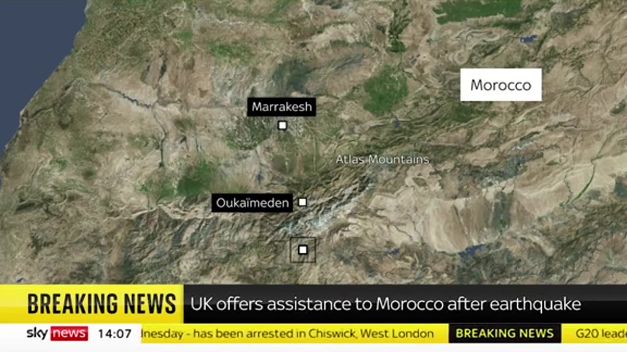 08 September 2023 - Morocco Earthquake