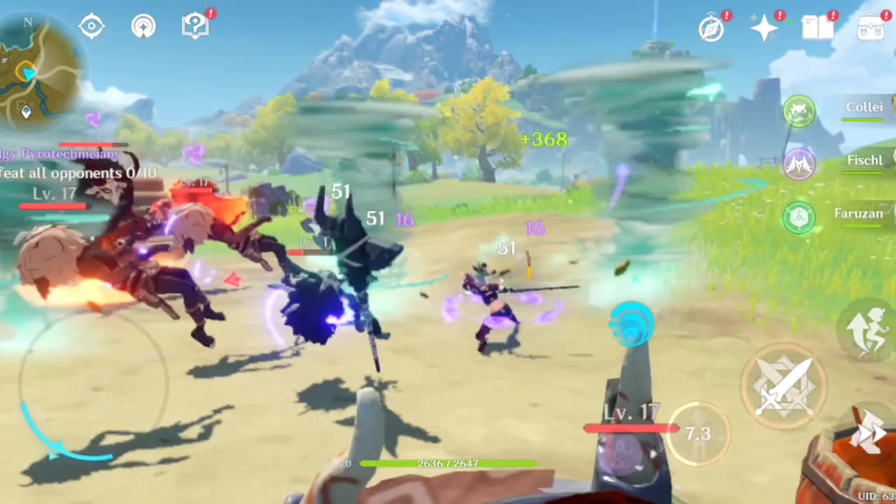 Genshin impact open world gameplay part 3