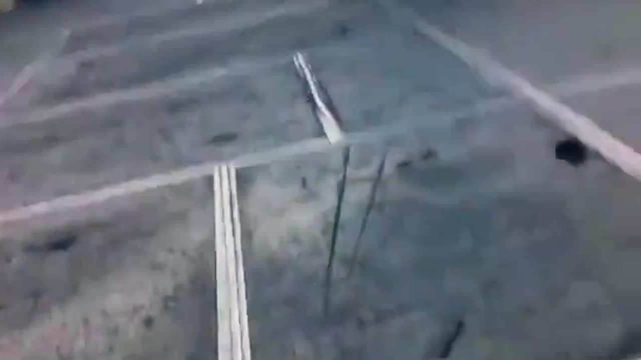 Novorossiysk, the arrival of a UAV was caught on camera.