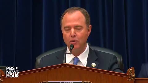 Adam Schiff reading the make believe Transcript