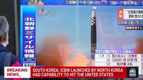 North Korea Fires Ballistic Missile That Had Capability To Hit U.S.