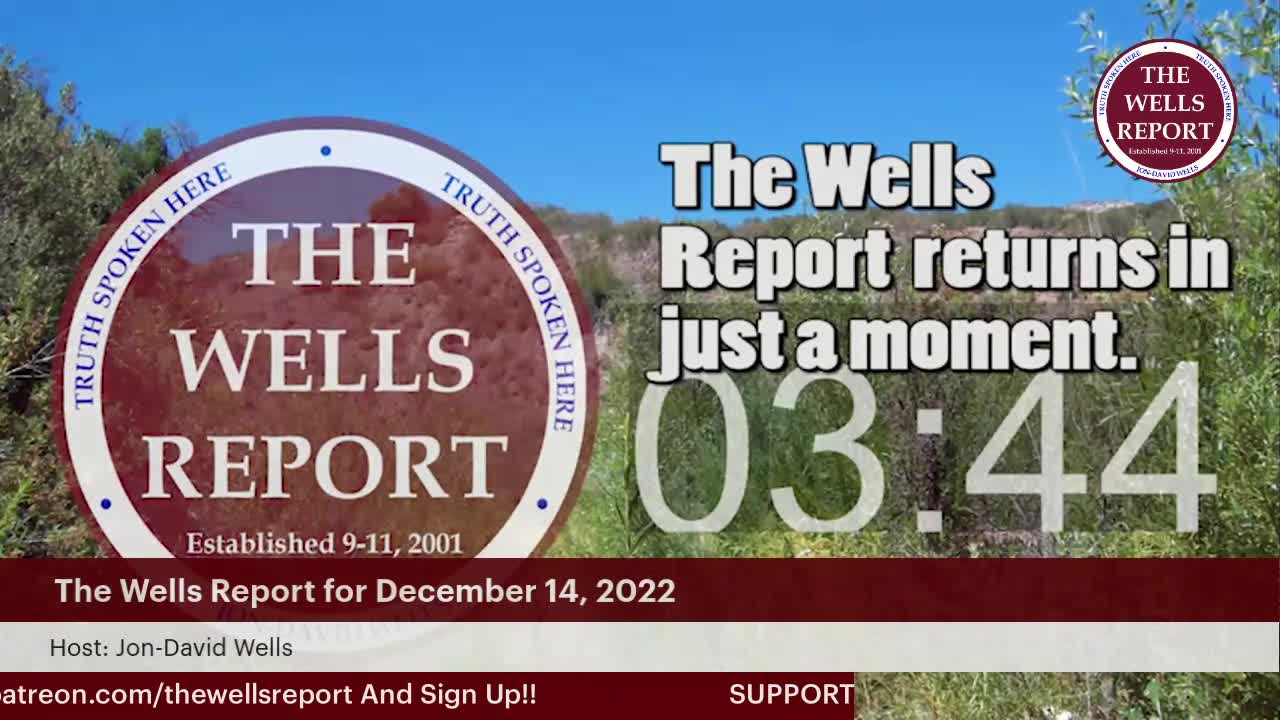 The Wells Report for Wednesday, December 14, 2022