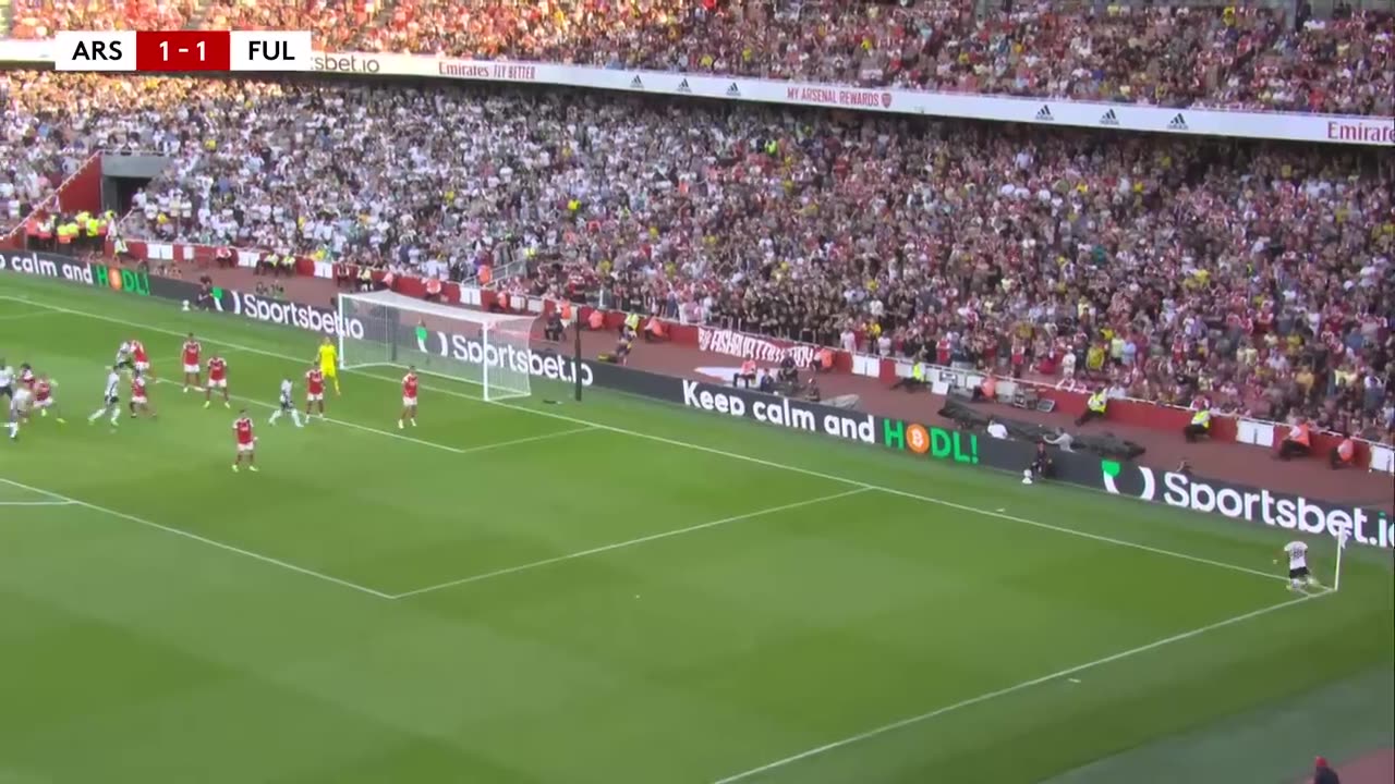 Arsenal 2-1 Fulham _ Premier League Highlights _ Late Heartbreak At The Emirates