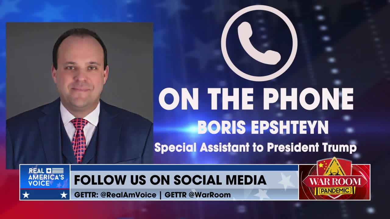 Boris Epshteyn: President Trump's Upcoming Announcement On Tuesday Has Created Massive Excitement