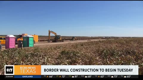 Texas is preparing to start construction on border wall in the Rio Grande Valley.