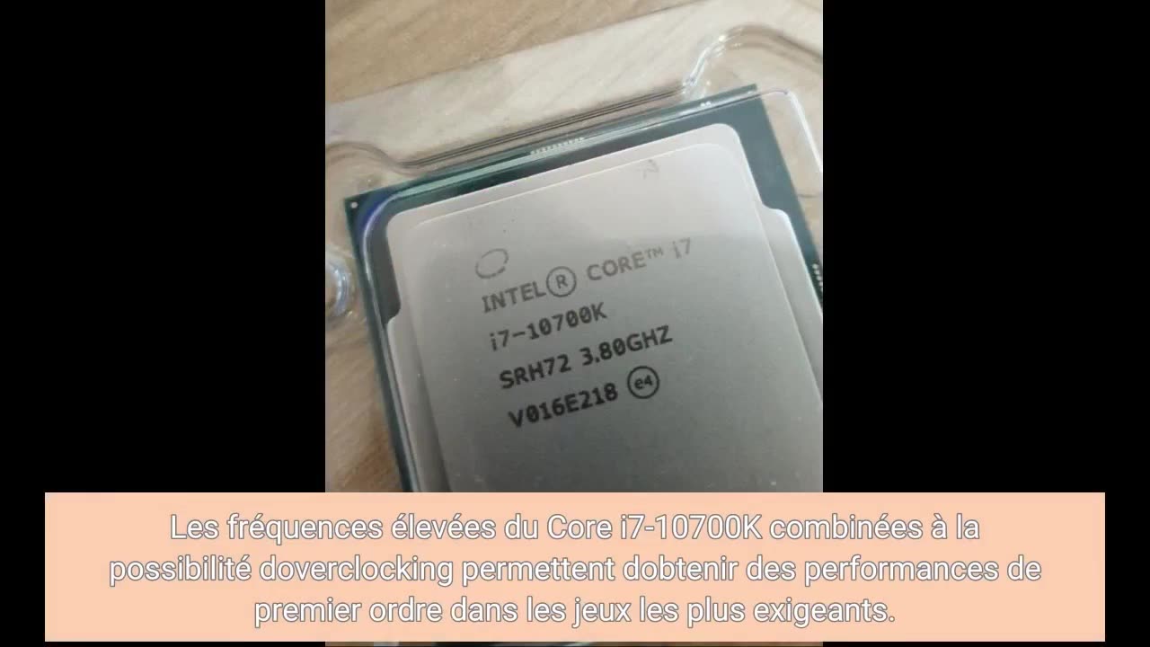 Intel Core i7-10700K (base clock: 3.80 GHz; socket: LGA1200; 125 watt) box