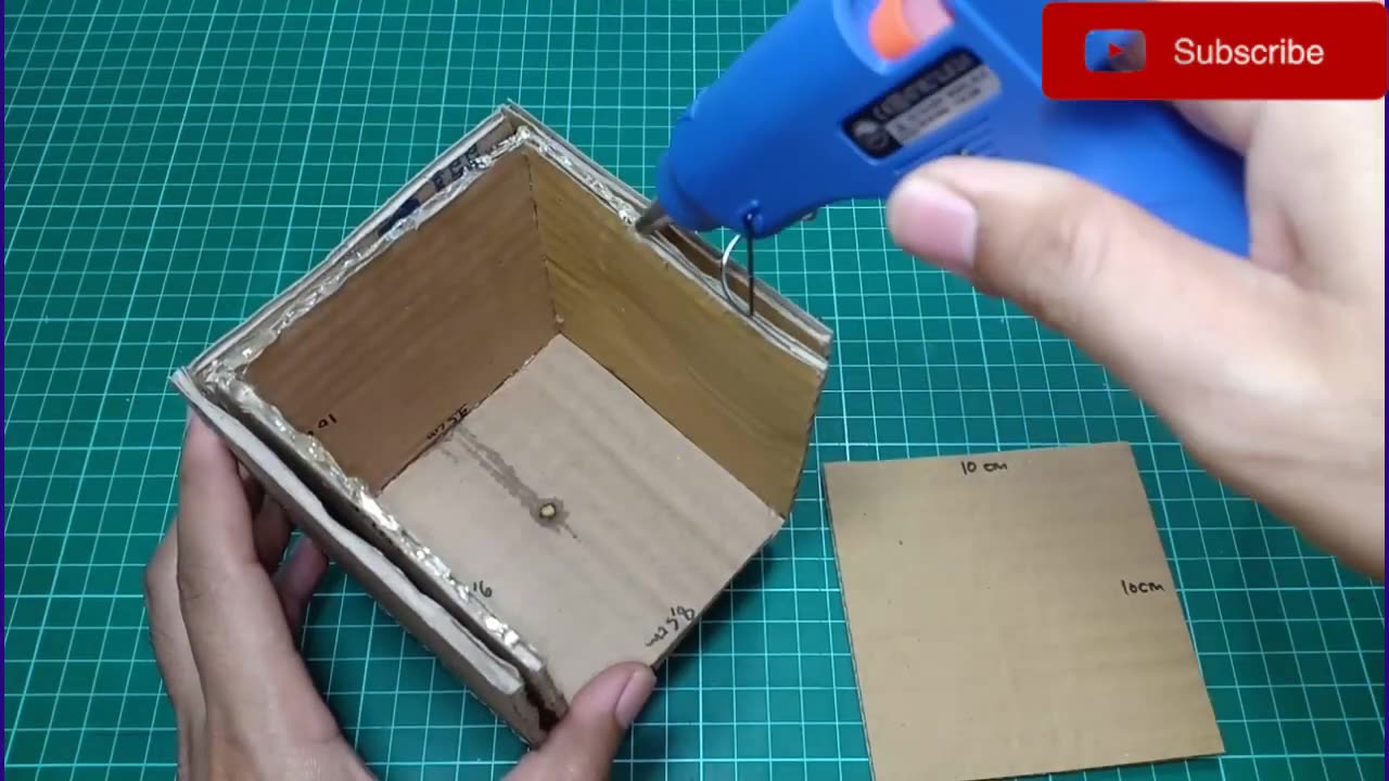 How to Make a Coin Box with 3 Combination Locks from Used Cardboard - Crafts from Cardboard