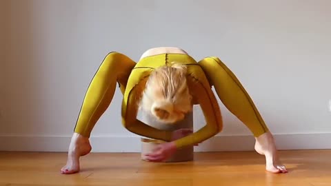 sexy Yoga open hips CONTORTION flexibility Total Body Stretch lingerie model Exercises Sierra