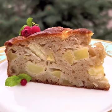 #яблочныйпирог #olmalipirog супер сочный пирог из кефира 😋