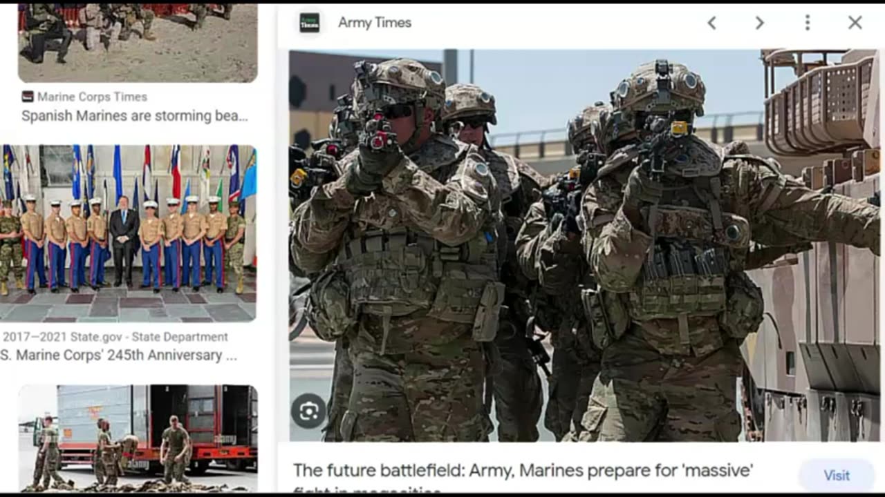 Mary Greeley News - Can You Trust the Military When The Phoo Hits? Military Going Rogue