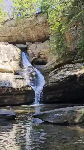 Hocking Hills Waterfall