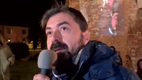 Rimini #nogreenpass 22/01/2022 - Antonio Pirrottina, insegnante