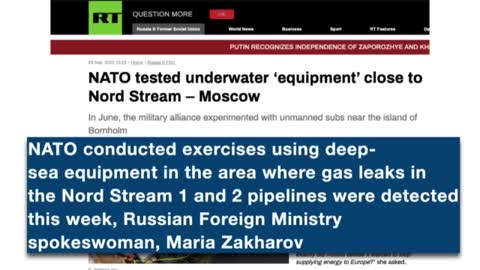 UK Column News - 30th September 2022 - Nord Stream Pipeline Bombing