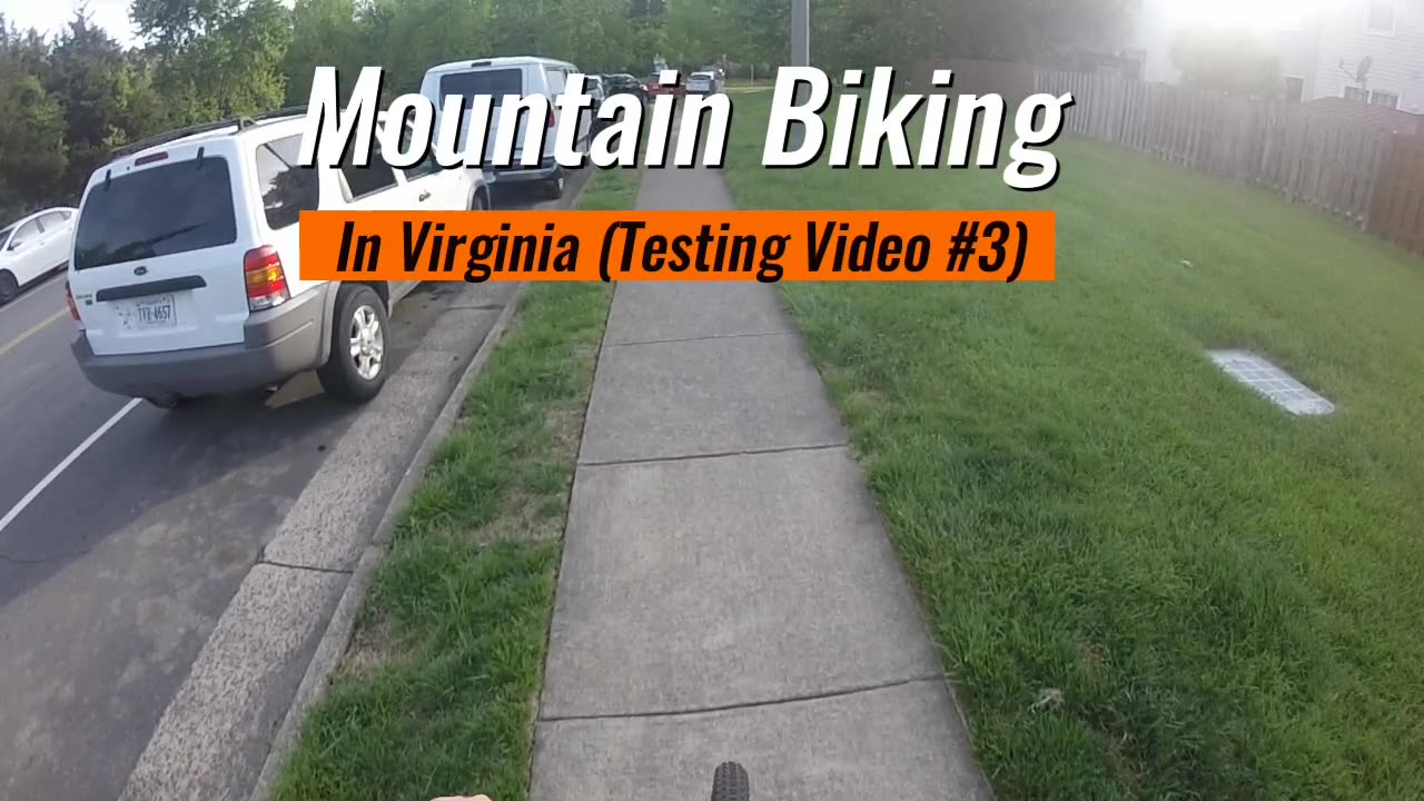 Mountain Biking In VA (Testing Video #3)