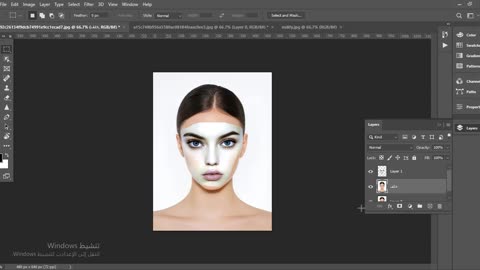 تبديل الوجوه في الفوتوشوب
