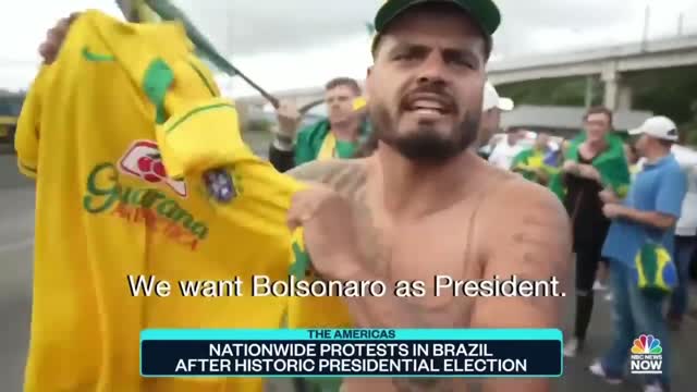 Nationwide Protests Spark In Brazil After Historic Presidential Election