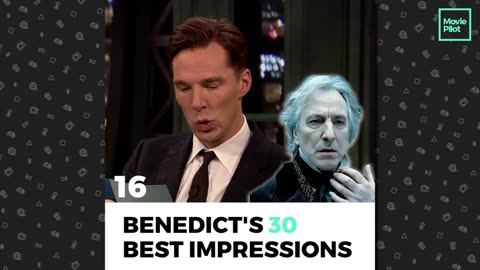 Benedict Cumberbatch's 30 Best Impressions. Prepare to be AMAZED!