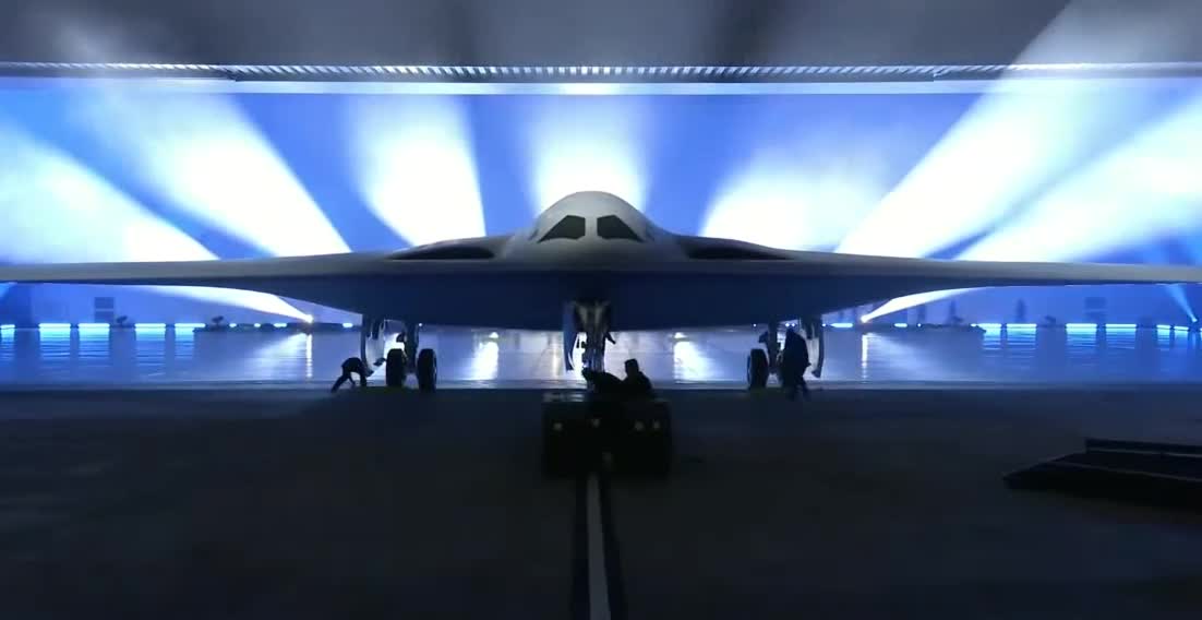 U.S. A.F. reveals the B-21 Raider intercontinental strategic bomber