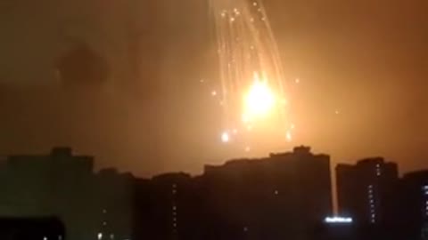 Russian Aircraft Down In Kyiv, Ukraine