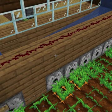 Infinite Crops in #minecraft when You're Offline #shorts #technicalminecraft