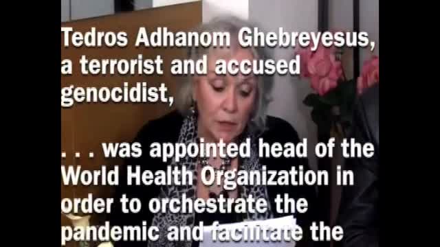 Former UN staff member Claire Edwards The CV-19 Genocide of 2020