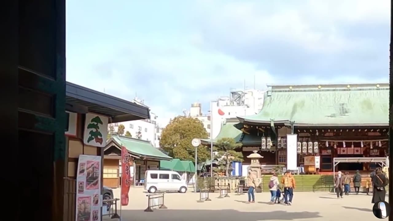 Tenmangu Shrine Japan Osaka Japan Tour