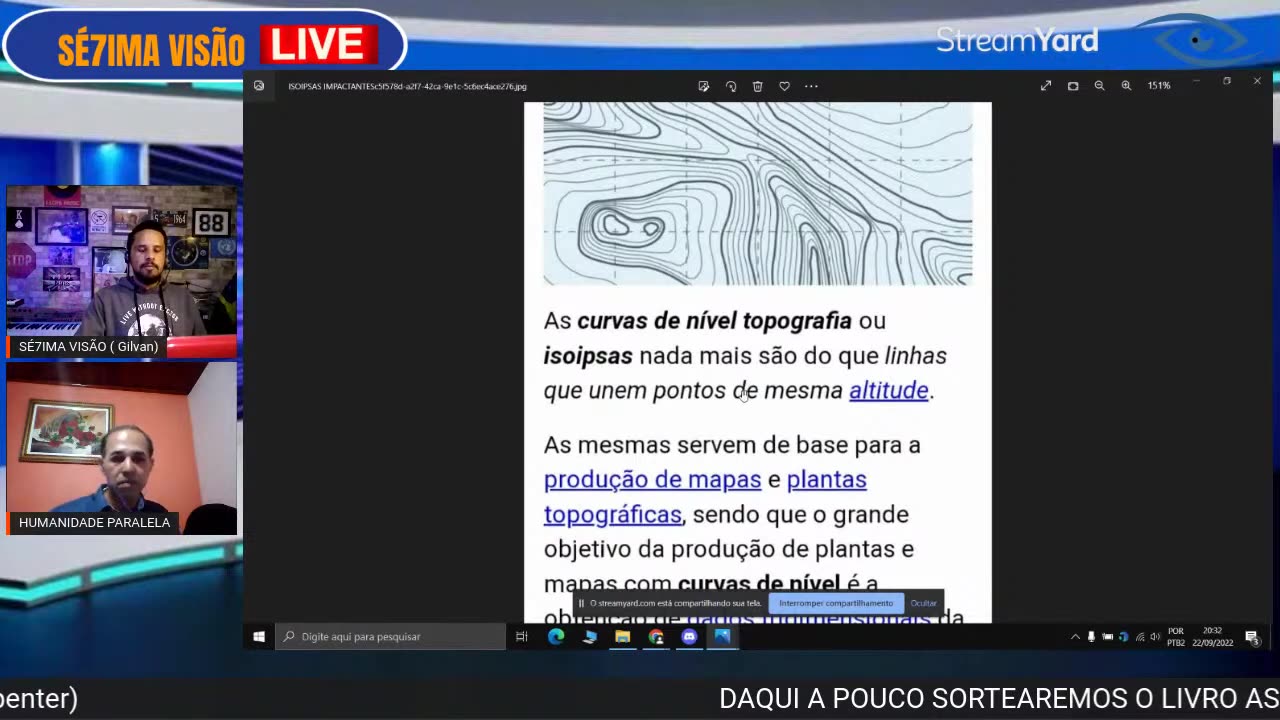 SÉ7IMA VISÃO - dr_9k9kWPGs - TOPOGRAFIA E CURVAS DE NÍVEL PROVAM A TERRA PLANA