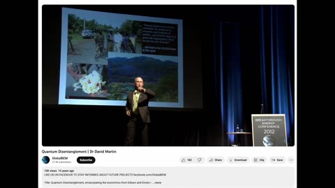 Clip: 2012 David Martin at Breakthrough Energy Conference, Transparent Money and Integral Accounting - The Silver Tongued Devils You Still Follow!