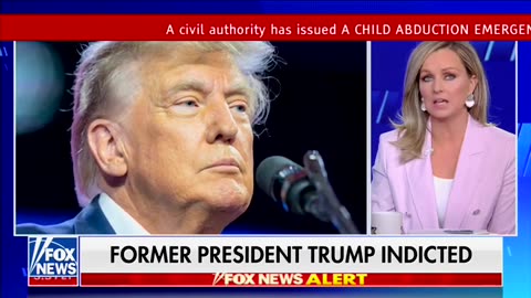 Fox News Host Gasps At News Of Trump Indictment