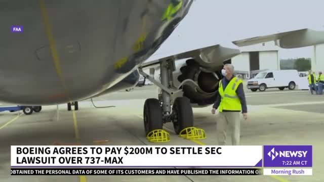 Boeing Pays $200 Million To Settle SEC Charges Over 737 Max