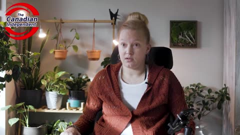 This woman was paralyzed from the neck down as a result of a Moderna Covid booster.