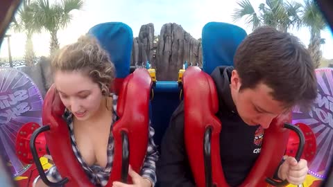 Slingshot Ride 01 | Opps moments | Passing out