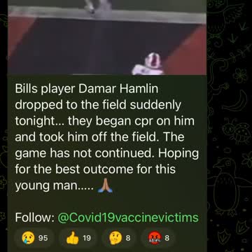 Damar Hamlin collapses during game