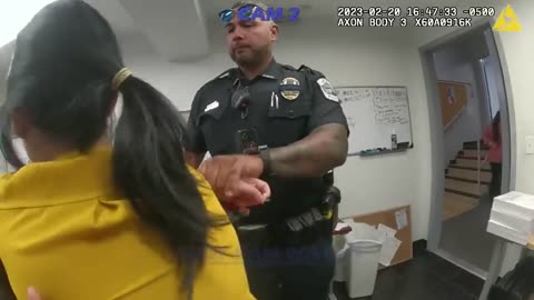 Body Cam Footage: Drunk Karen Gets Removed from Work