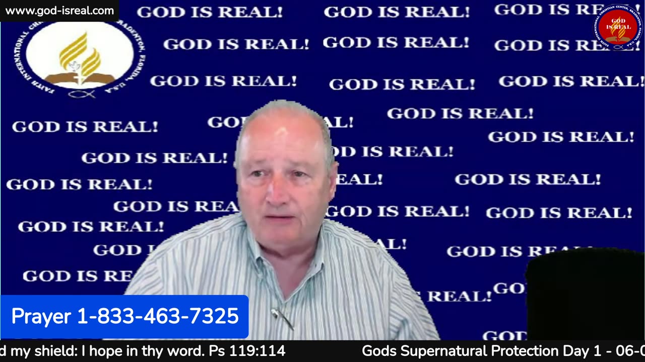 June 1, 2023 God's Supernatural Protection Day1 - Pastor Chuck Kennedy