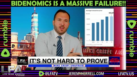 BIDENOMICS IS A MASSIVE FAILURE!!