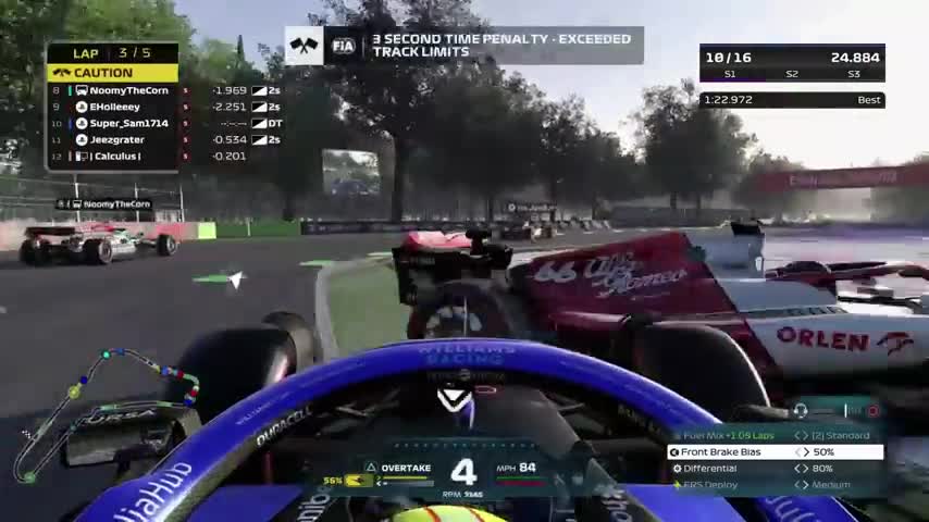 63_f1 22 dirty drivers be like