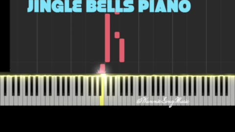 Jingle bells piano tutorial