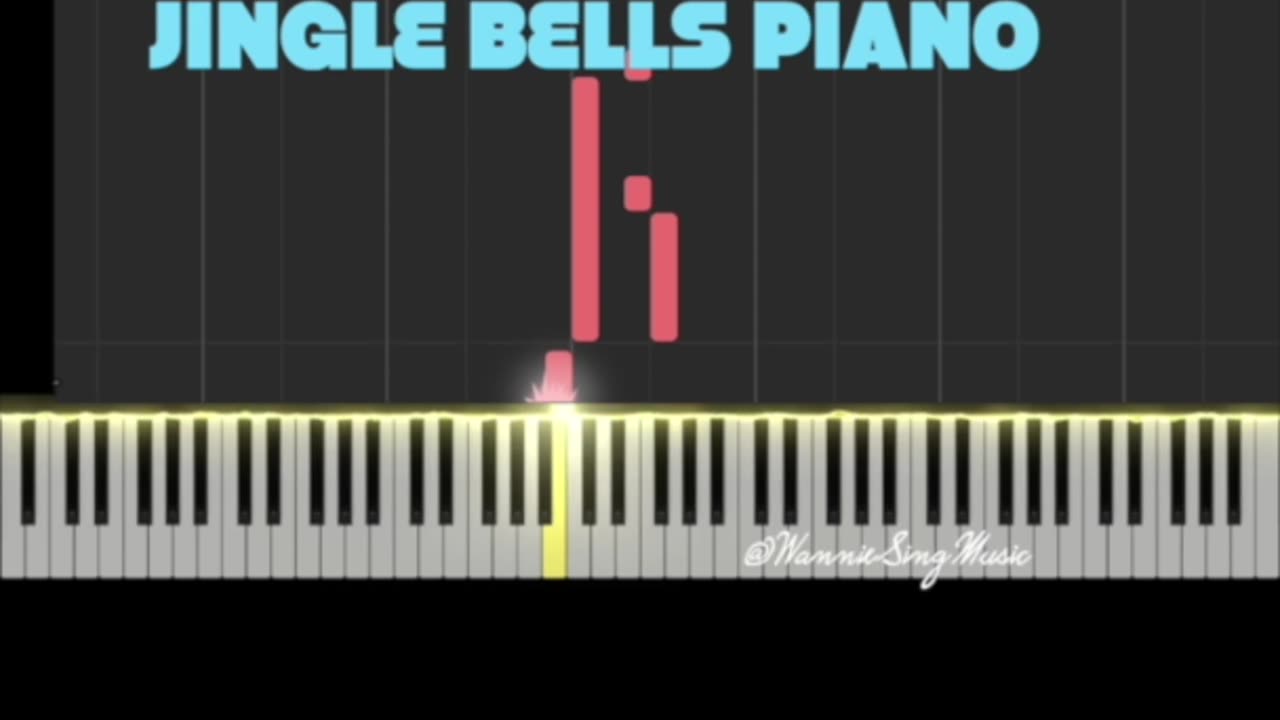 Jingle bells piano tutorial