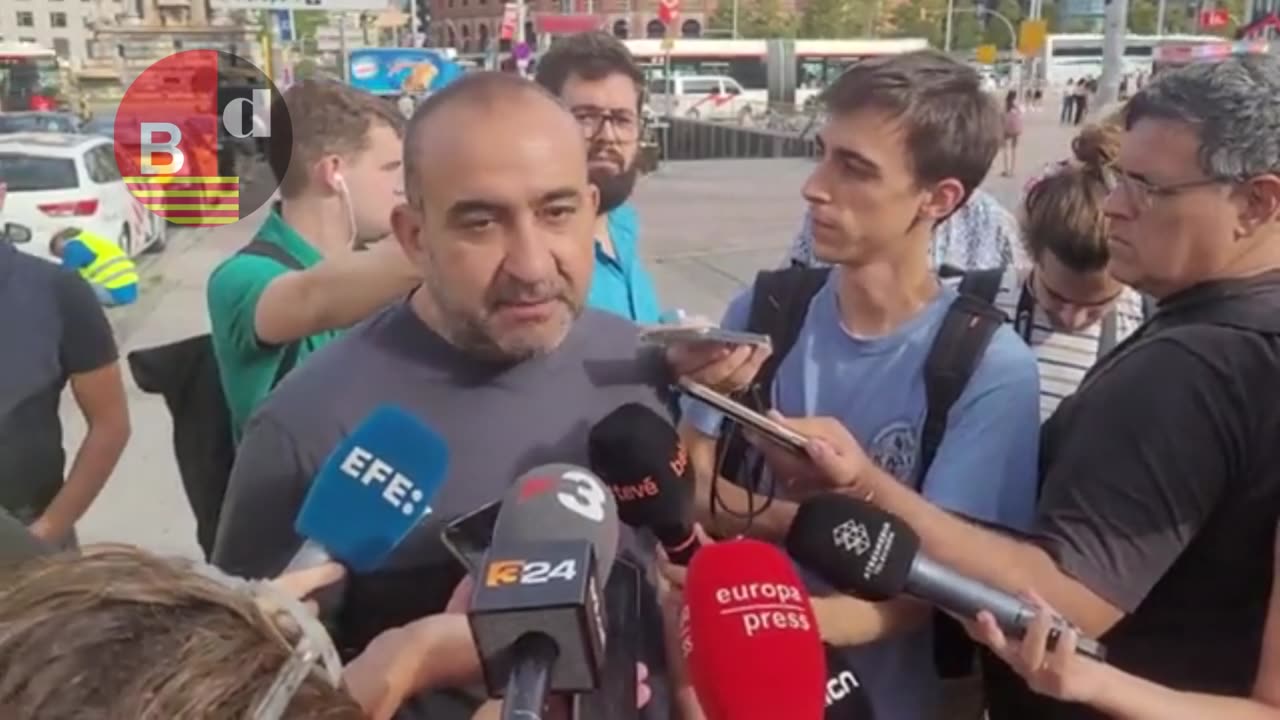 Declaraciones de Javier Pacheco, secretario general de CCOO Catalunya