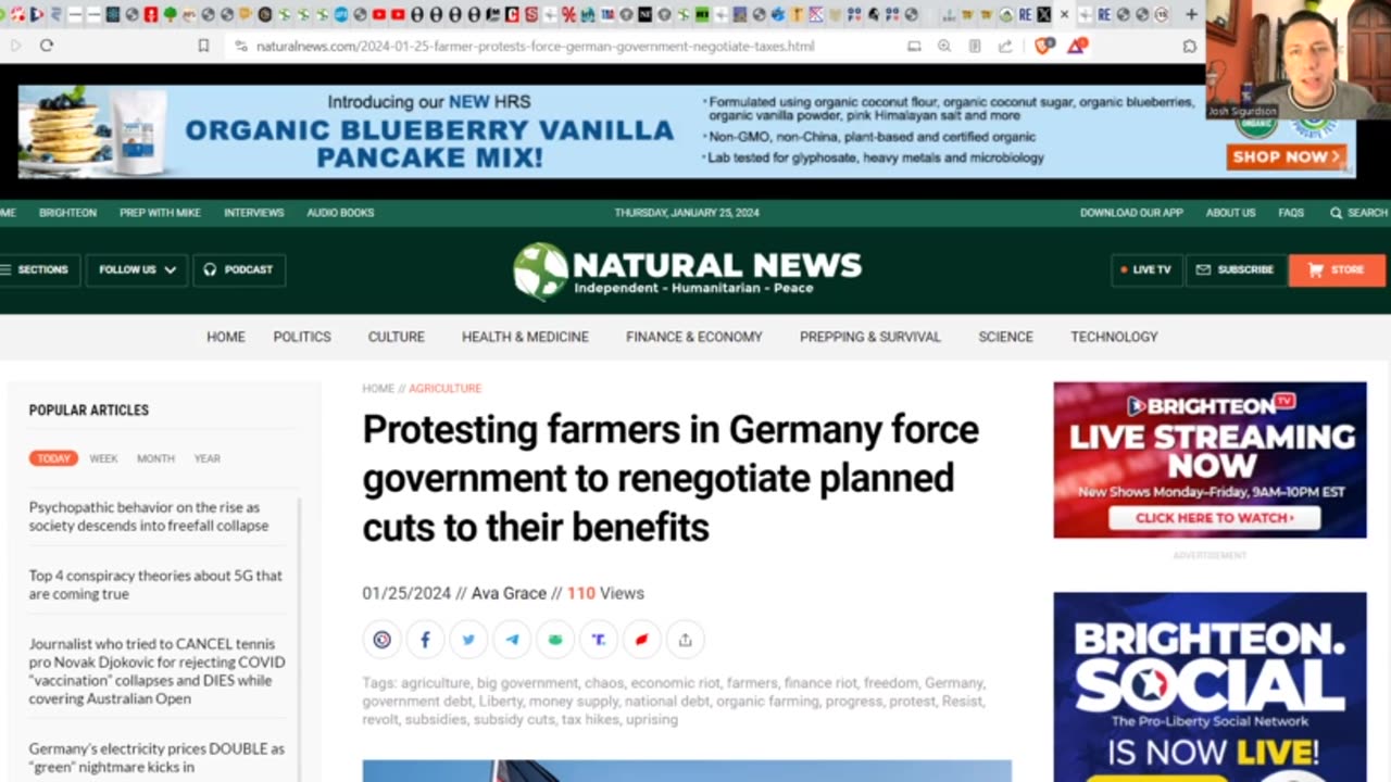 IT'S HAPPENING: GLOBAL FARMER UPRISING! - Countries Rise Up Against World Economic Forum!