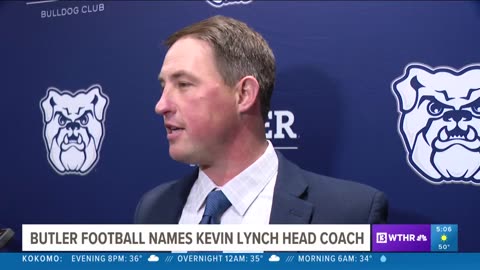 December 17, 2024 - Kevin Lynch Introduced as Butler University's Head Football Coach