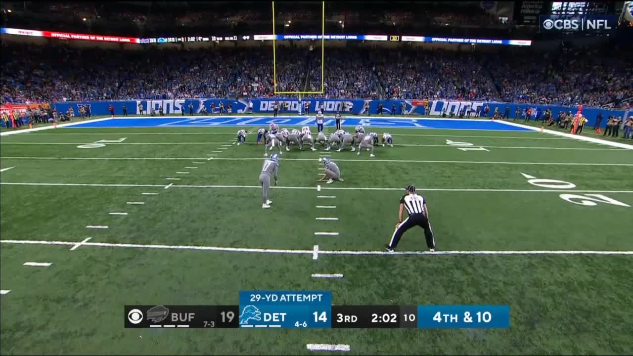 Buffalo Bills vs. Detroit Lions Highlights 3rd QTR | NFL Week 12, 2022 PART 2