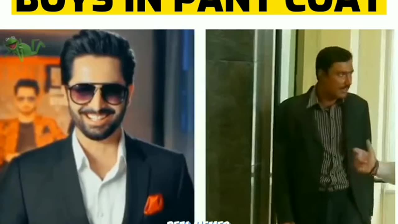 boys in coat paint. expectation vs reality.