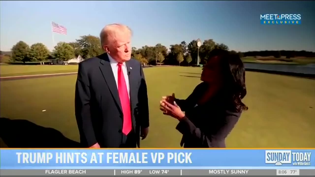 TRUMP-NOEM 2024? Don Says 'She's Been Fantastic,' 'One of the People I'd Consider' [WATCH]