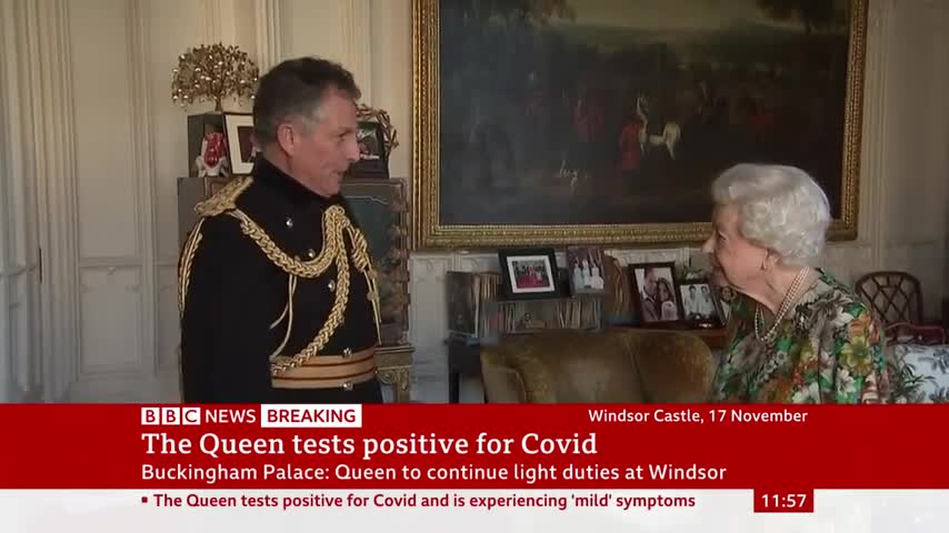 Queen Elizabeth tests positive for covid