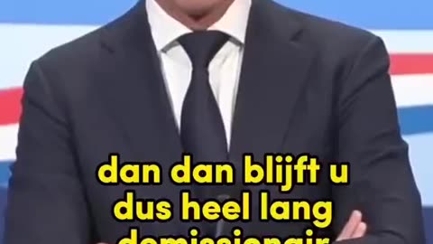 Rutte blijft voorlopig nog lekker