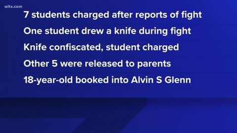 Multiple students charged following fight involving knife at Richland County high school