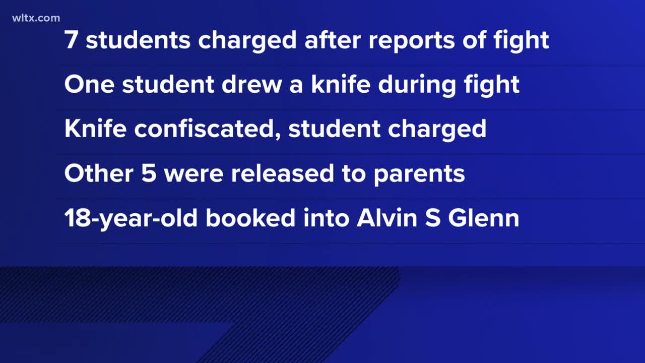 Multiple students charged following fight involving knife at Richland County high school