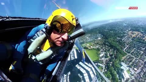 This blue angels cockpit video is terrifying and amazing For Fighter Jets